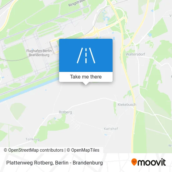 Plattenweg Rotberg map