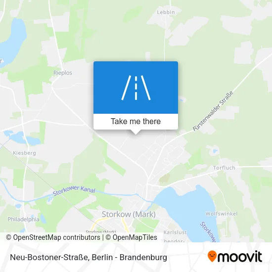 Карта Neu-Bostoner-Straße