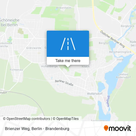 Карта Brienzer Weg