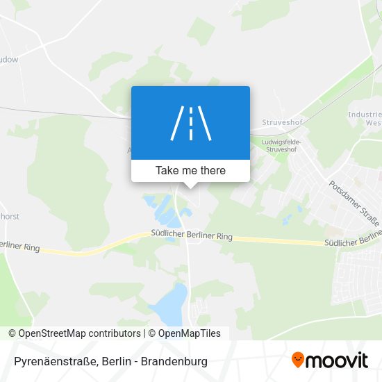 Pyrenäenstraße map