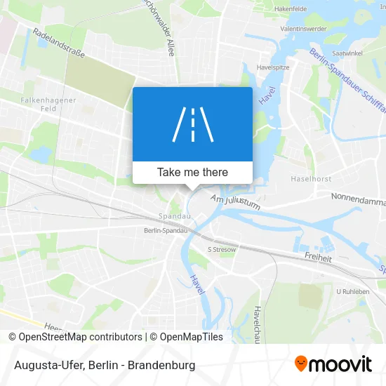Карта Augusta-Ufer