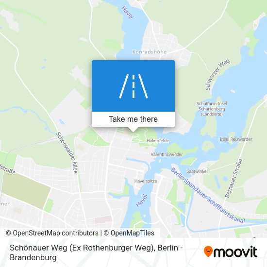Schönauer Weg (Ex Rothenburger Weg) map