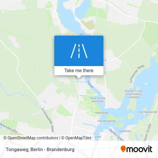 Карта Tongaweg