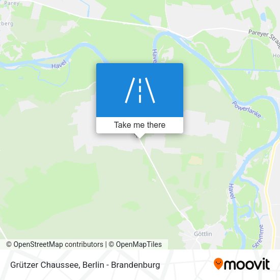 Grützer Chaussee map