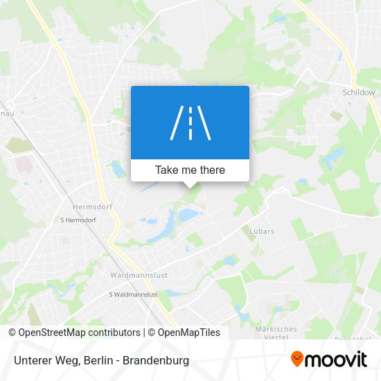 Unterer Weg map