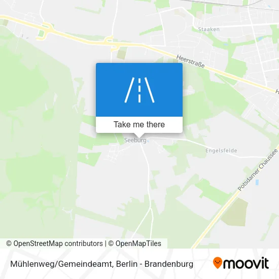 Карта Mühlenweg/Gemeindeamt