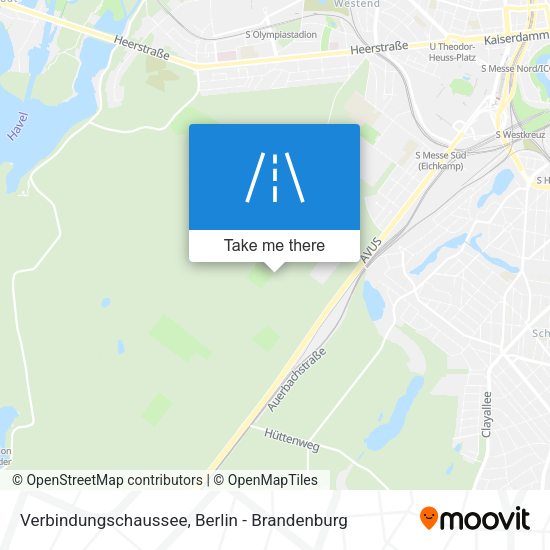 Verbindungschaussee map