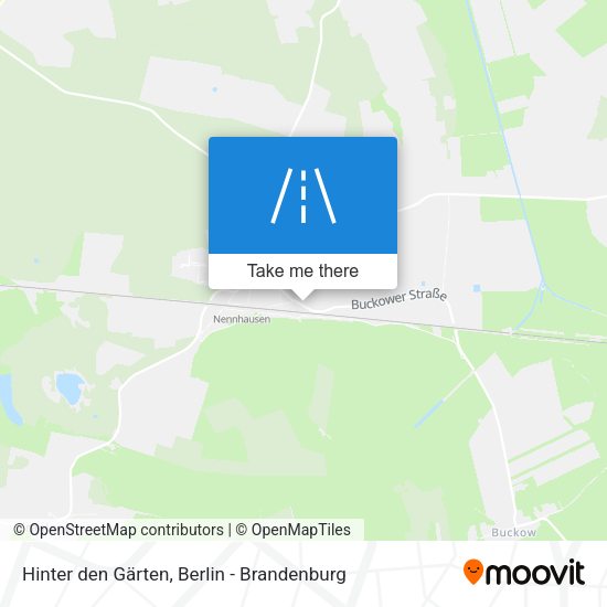 Hinter den Gärten map