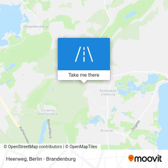 Карта Heerweg