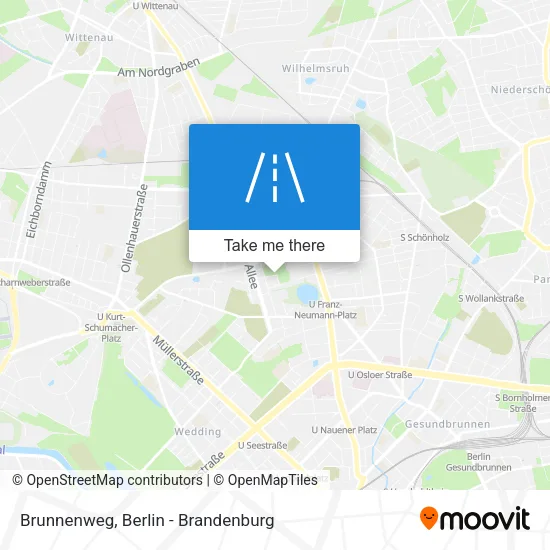Карта Brunnenweg