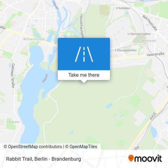 Rabbit Trail map