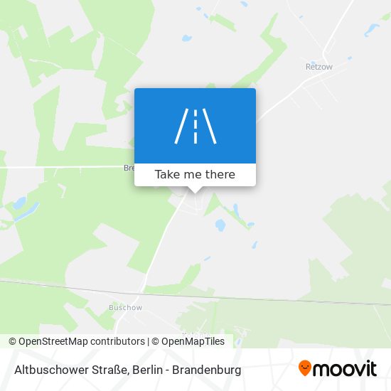 Altbuschower Straße map