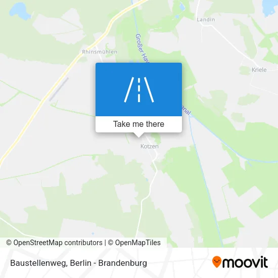 Карта Baustellenweg