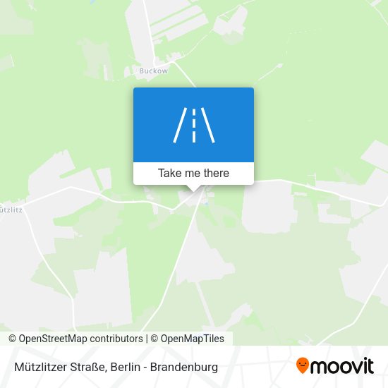 Mützlitzer Straße map