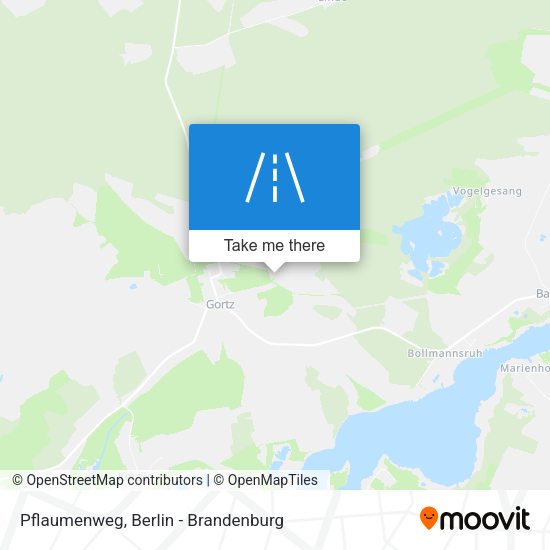 Pflaumenweg map