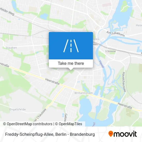 Карта Freddy-Scheinpflug-Allee