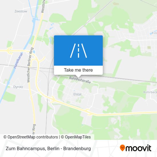 Zum Bahncampus map