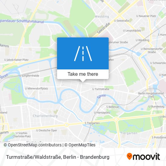 Turmstraße/Waldstraße map