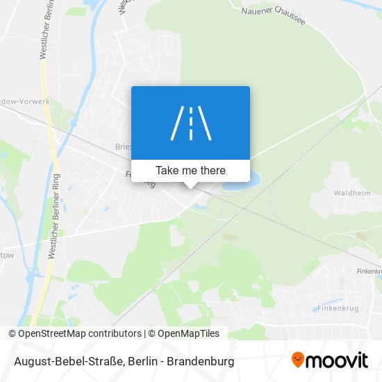 August-Bebel-Straße map