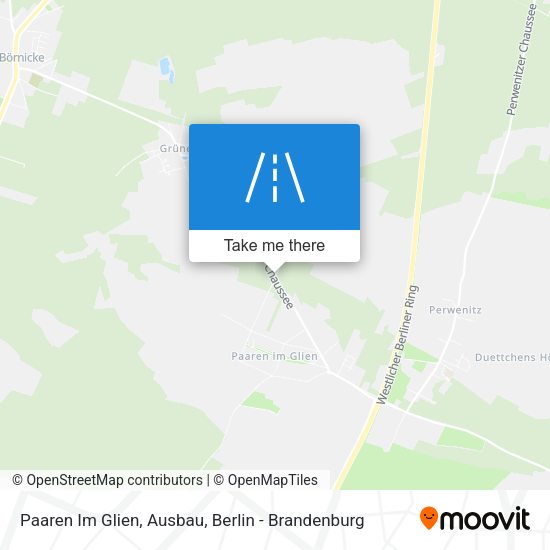Paaren Im Glien, Ausbau map