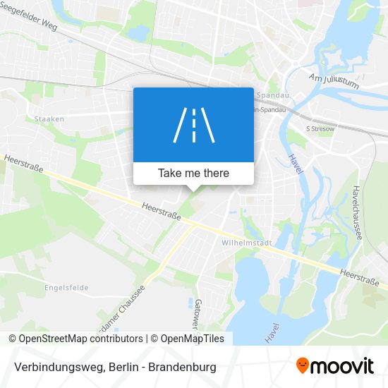 Verbindungsweg map