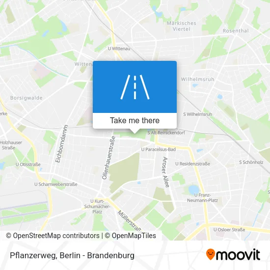 Карта Pflanzerweg