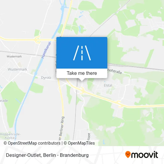 Карта Designer-Outlet