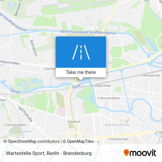 Wartestelle Sport map