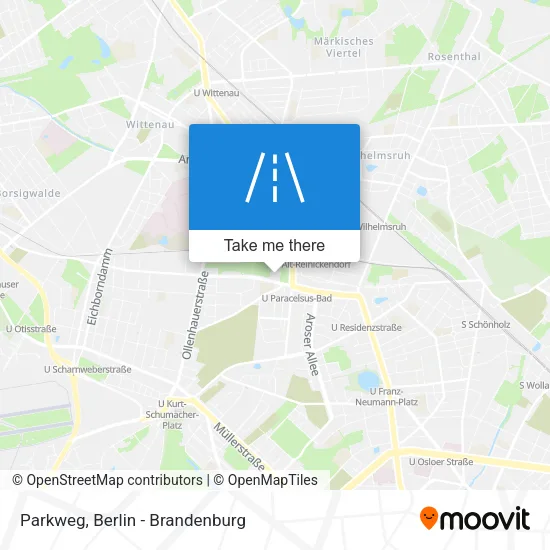 Карта Parkweg