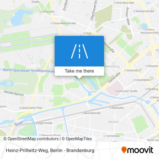 Heinz-Prillwitz-Weg map