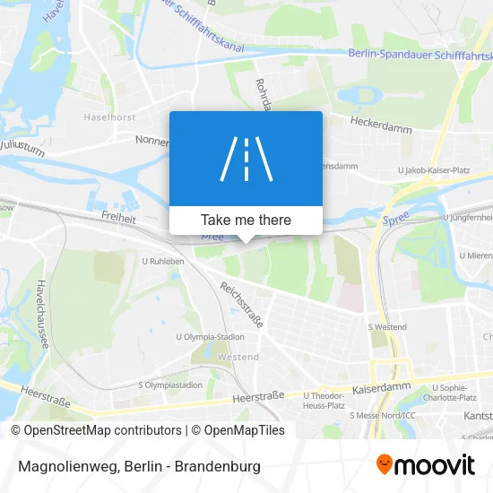 Карта Magnolienweg