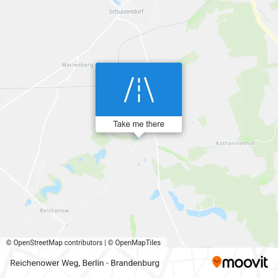 Карта Reichenower Weg
