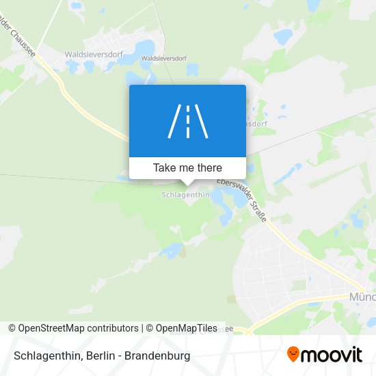 Schlagenthin map
