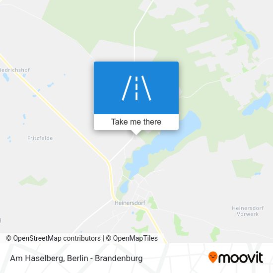 Am Haselberg map