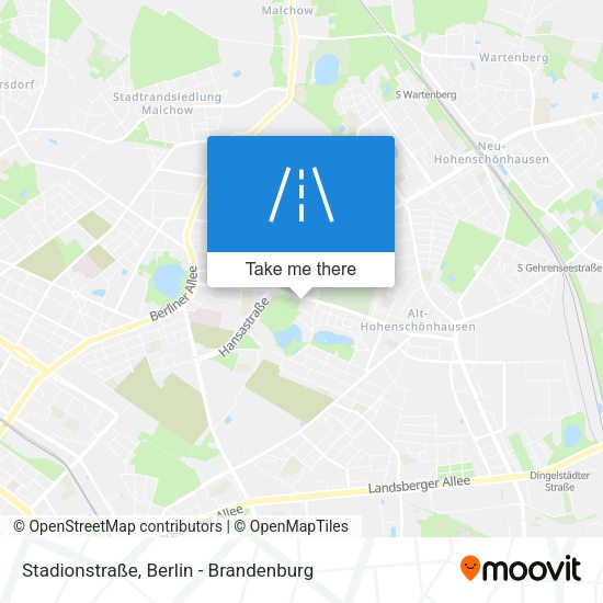 Stadionstraße map