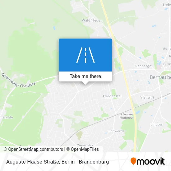 Карта Auguste-Haase-Straße
