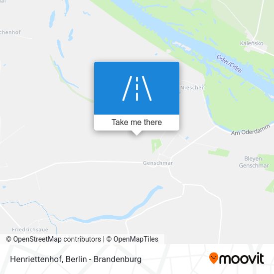 Henriettenhof map