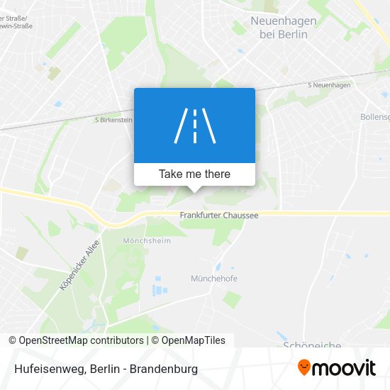Hufeisenweg map