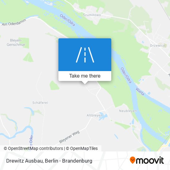 Drewitz Ausbau map