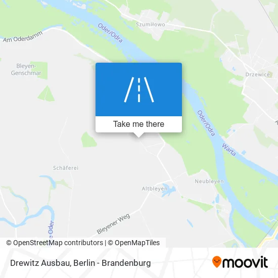 Карта Drewitz Ausbau
