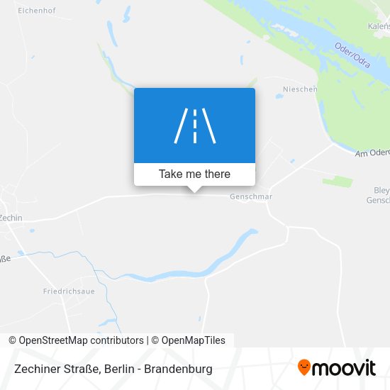 Zechiner Straße map