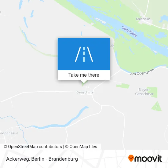Карта Ackerweg