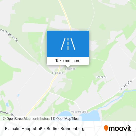 Elslaake Hauptstraße map