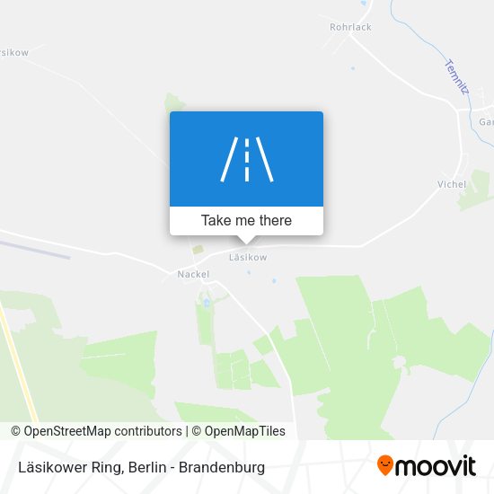 Läsikower Ring map