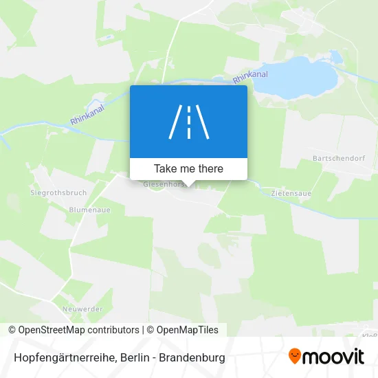 Карта Hopfengärtnerreihe