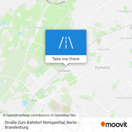 Straße Zum Bahnhof Röntgenthal map