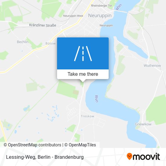 Lessing-Weg map