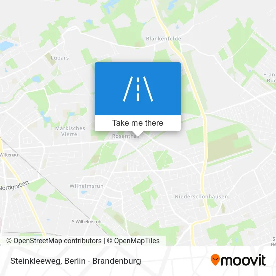 Карта Steinkleeweg