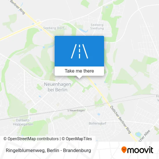 Карта Ringelblumenweg