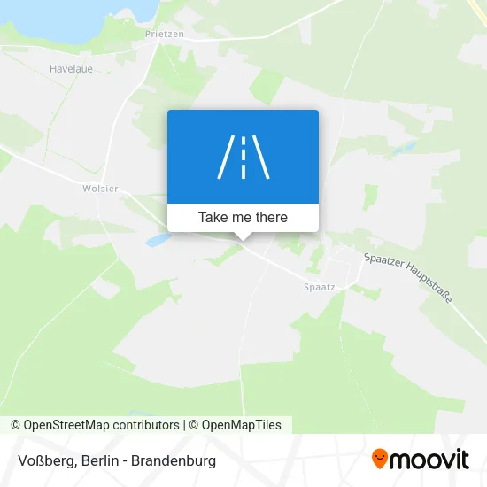 Карта Voßberg